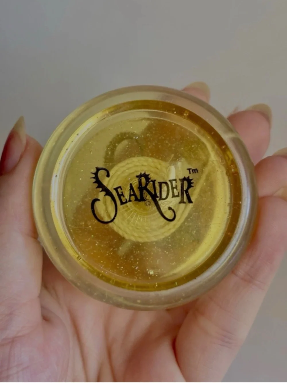 Vintage Sea Rider Preserved Resin Seahorse 90s Yo-Yo Retro Toy